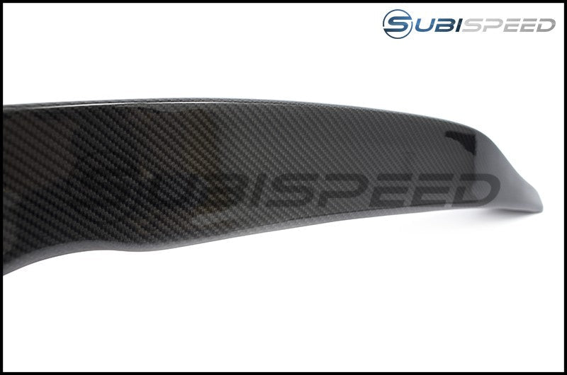 OLM [15-21 WRX/STI] High Point Duckbill Spoiler - Carbon Fiber - JDMuscleSpoilers and WingsOLMA.70026.1-CF