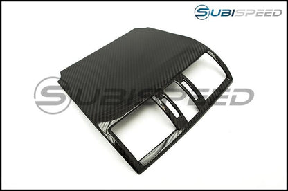 OLM [15 ONLY WRX/STI, 14 Forester, 13-14 Crosstrek] LE DRY CARBON FIBER CENTER AC TRIM COVERS BY AXIS-PARTS JAPAN | X-CENTER-ACVENT - JDMuscleTrim KitsOLMX-CENTER-ACVENT