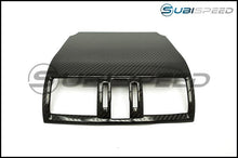 OLM [15 ONLY WRX/STI, 14 Forester, 13-14 Crosstrek] LE DRY CARBON FIBER CENTER AC TRIM COVERS BY AXIS-PARTS JAPAN | X-CENTER-ACVENT - JDMuscleTrim KitsOLMX-CENTER-ACVENT