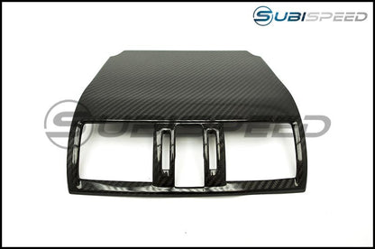 OLM [15 ONLY WRX/STI, 14 Forester, 13-14 Crosstrek] LE DRY CARBON FIBER CENTER AC TRIM COVERS BY AXIS-PARTS JAPAN | X-CENTER-ACVENT - JDMuscleTrim KitsOLMX-CENTER-ACVENT