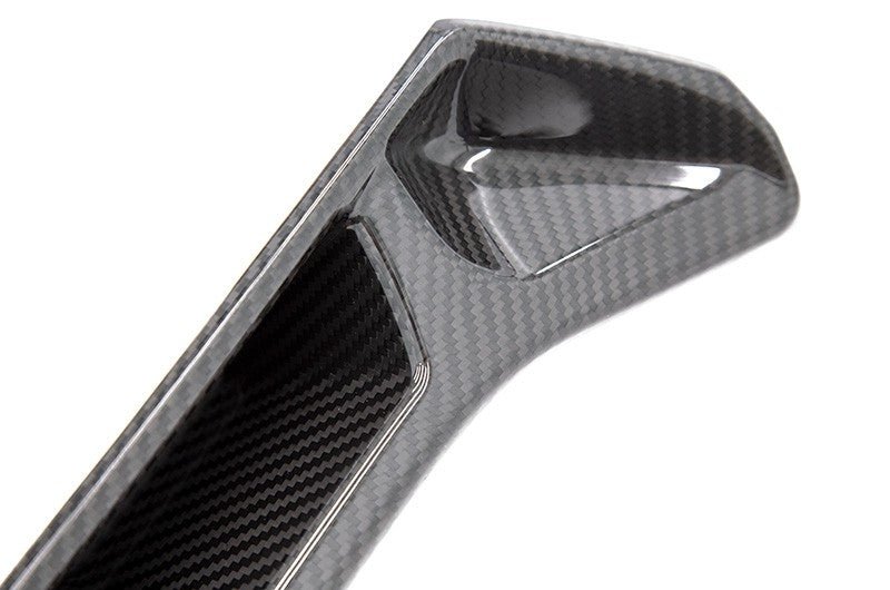 OLM [20+ A90 Supra] LE DRY CARBON FIBER SEAT CHROME DELETE COVERS - 2PC | A.70122.1 - JDMuscleTrim KitsOLMA.70122.1