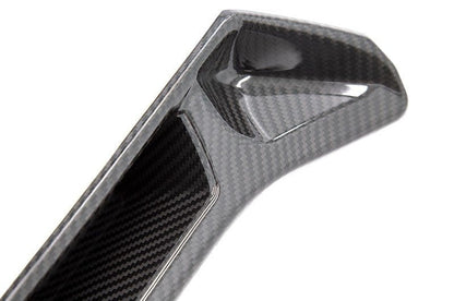 OLM [20+ A90 Supra] LE DRY CARBON FIBER SEAT CHROME DELETE COVERS - 2PC | A.70122.1 - JDMuscleTrim KitsOLMA.70122.1