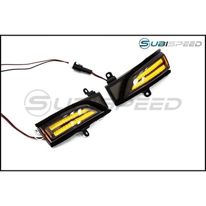 OLM [2015+ WRX/STI] SEQUENTIAL MIRROR TURN SIGNALS WITH DRLS | SUB15SQTURN - JDMuscleMarker LightsOLMOLMSUB15SQTURN