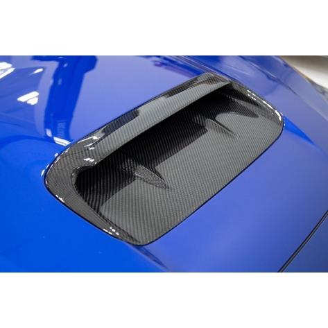 OLM A1 Aggressive Carbon Fiber Full Replacement Hood Scoop - 15+ WRX / STI (A.70101.1)-olmA.70101.1-A.70101.1-Hood Scoops / Vents-OLM-JDMuscle