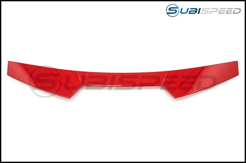 OLM ATAK PAINT MATCHED PURE RED SPOILER 2015+ WRX / 2015+ STI - JDMuscleDiffusers and Vortex GeneratorsOLM15WRX-R2-M7Y