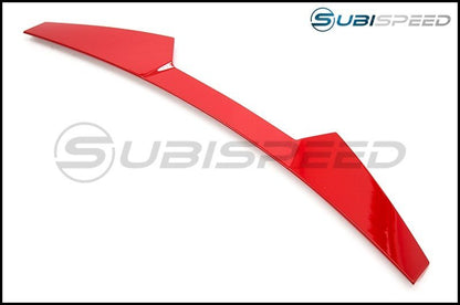 OLM ATAK PAINT MATCHED PURE RED SPOILER 2015+ WRX / 2015+ STI - JDMuscleDiffusers and Vortex GeneratorsOLM15WRX-R2-M7Y