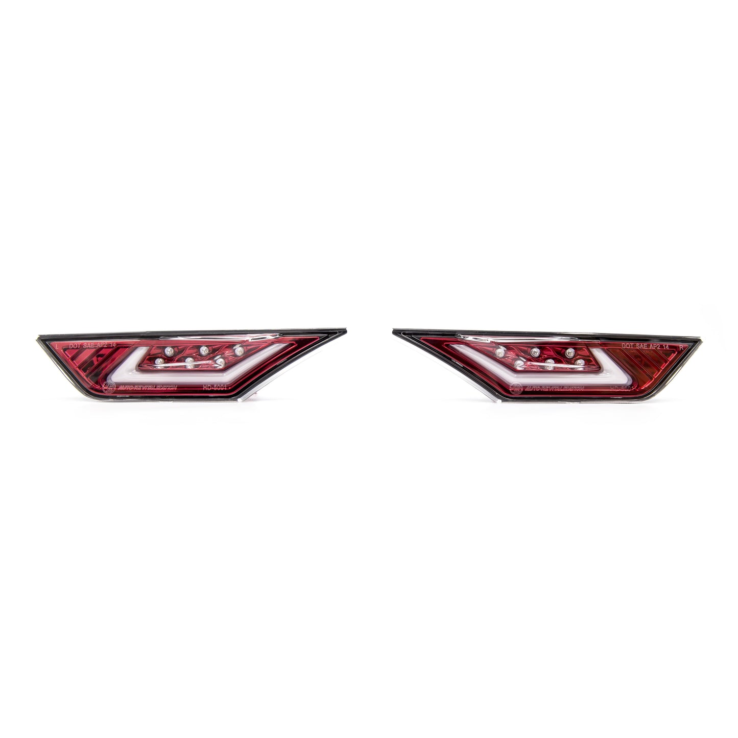 OLM Blackline DRL / Turn Signal Side Marker Honda Civic 2016+ (BL-16HC-SM-B)-Marker Lights-OLM-JDMuscle