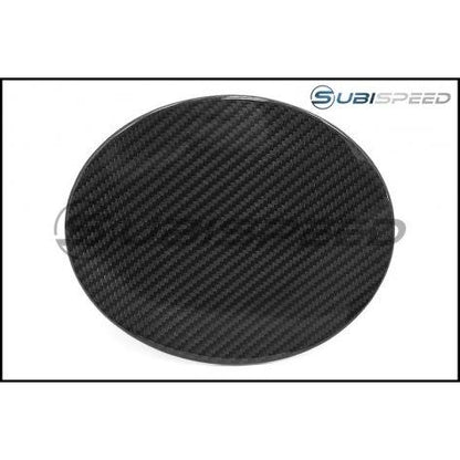 OLM Carbon Fiber Fuel Door Cover - Subaru Impreza Sedan 2017+ (TC-IMP174D-DCF)-olmTC-IMP174D-DCF-TC-IMP174D-DCF-Door Handle Covers-OLM-JDMuscle