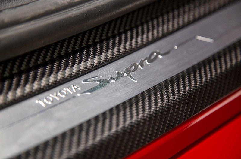 OLM LE CARBON FIBER DOOR SILL COVER | TYPE A 2020+ A90 Supra | A.70118.1 - JDMuscleTrim KitsOLMA.70118.1