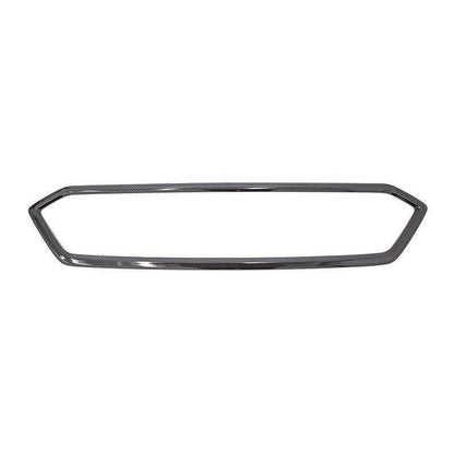 OLM LE Dry Carbon Fiber Grille Garnish Overlay Outer Subaru WRX / STI 2018-2020 (A.70096.2)-olmA.70096.2-A.70096.2-Aftermarket Grills-OLM-JDMuscle