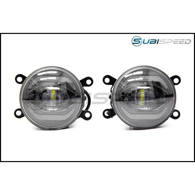 OLM RETICAL STYLE LED FOG LIGHTS Subaru WRX / STI 2015-2020 (A.70046.2)-olmA.70046.2-A.70046.2-Fog Lights-OLM-JDMuscle