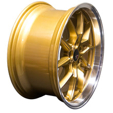 Option Lab S718 Top Secret Gold w/Machined Lip Wheel 19x9.5 +35 5x114.3
