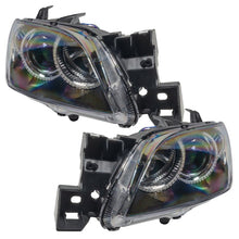 Oracle Pre - Assembled Halo Headlights 4DR Halogen Style SMD ColorSHIFT Simple Controller Mazda 3 2004 - 2009 | orl8174 - 504 - JDMuscleHeadlightsorl8174-504
