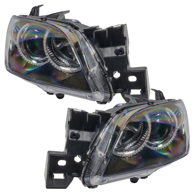 Oracle Pre - Assembled Halo Headlights 4DR Halogen Style SMD White Mazda 3 2004 - 2009 | orl8174 - 001 - JDMuscleHeadlightsorl8174-001