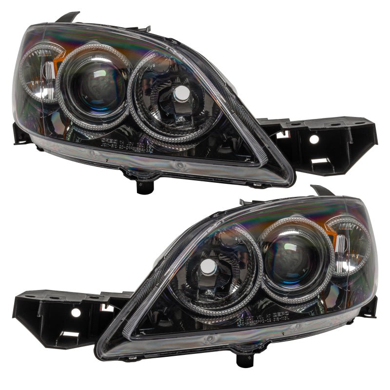 Oracle Pre - Assembled Halo Headlights Hatchback / Halogen Style SMD White Mazda 3 2004 - 2009 | orl7086 - 001 - JDMuscleHeadlightsorl7086-001