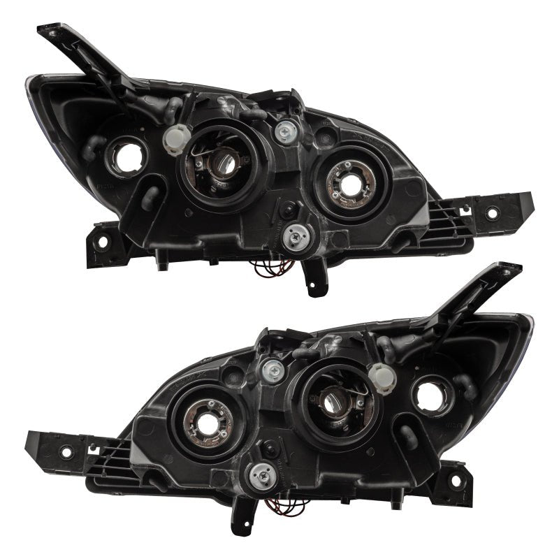 Oracle Pre - Assembled Halo Headlights Hatchback / Halogen Style SMD White Mazda 3 2004 - 2009 | orl7086 - 001 - JDMuscleHeadlightsorl7086-001
