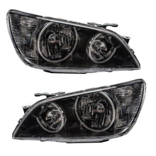 Oracle Pre - Assembled Halo Headlights Non HID Black White Lexus IS 300 2001 - 2005 | Orl7113 - 001 - JDMuscleHeadlightsorl7113-001