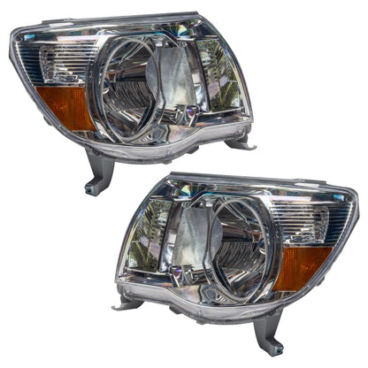 Oracle Pre - Assembled Halo Headlights SMD White Toyota Tacoma 2005 - 2011 | orl8109 - 001 - JDMuscleHeadlightsorl8109-001