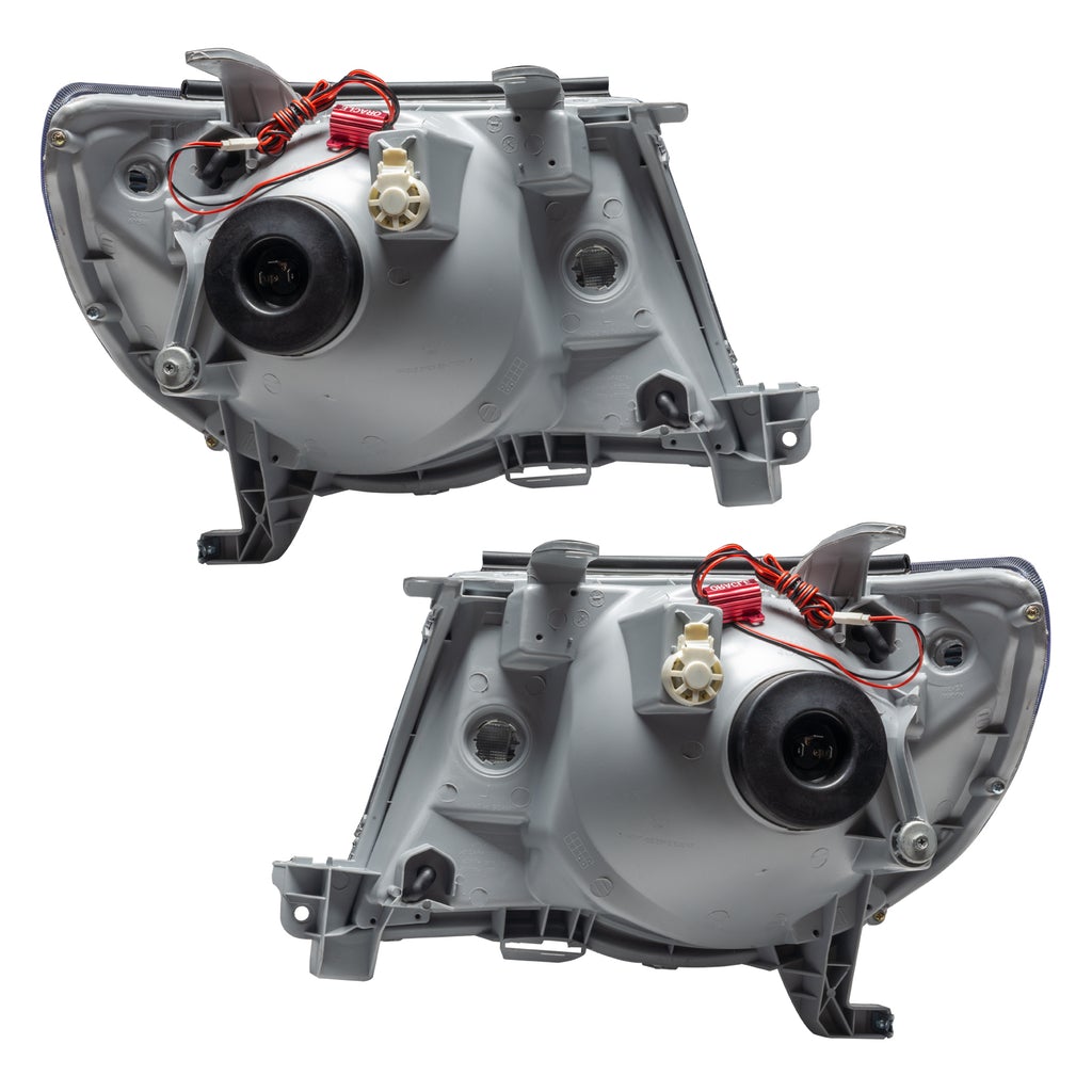 Oracle Pre - Assembled Halo Headlights SMD White Toyota Tacoma 2005 - 2011 | orl8109 - 001 - JDMuscleHeadlightsorl8109-001