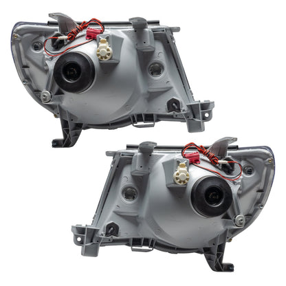 Oracle Pre - Assembled Halo Headlights SMD White Toyota Tacoma 2005 - 2011 | orl8109 - 001 - JDMuscleHeadlightsorl8109-001
