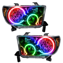 Oracle Pre - Assembled Headlights Black Housing ColorSHIFT w/ 2.0 Controller Toyota Tundra 2007 - 2011 | orl7119 - 333 - JDMuscleHeadlightsorl7119-333