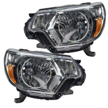 Oracle Pre - Assembled Headlights - Chrome SMD Colorshift W/ Simple Controller Toyota Tacoma 2012 - 2015 | orl8163 - 504 - JDMuscleHeadlightsorl8163-504