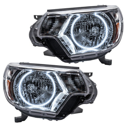 Oracle Pre - Assembled Headlights - Chrome SMD White Toyota Tacoma 2012 - 2015 | orl8163 - 001 - JDMuscleHeadlightsorl8163-001