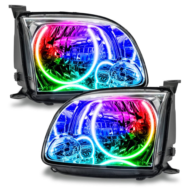 Oracle Pre - Assembled Headlights SMD ColorSHIFT No Controller Toyota Tundra Regular / Accessible Cab 2005 - 2006 | orl8193 - 334 - JDMuscleHeadlightsorl8193-334
