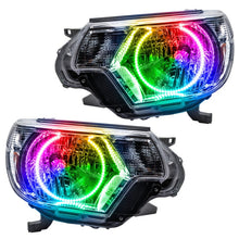 Oracle Pre - Assembled Headlights SMD ColorSHIFT Toyota Tacoma 2012 - 2015 | orl8163 - 330 - JDMuscleHeadlightsorl8163-330