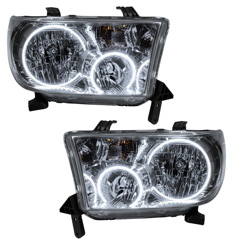 Oracle Pre - Assembled Headlights SMD White Toyota Tundra 2007 - 2013 | orl7094 - 001 - JDMuscleHeadlightsorl7094-001