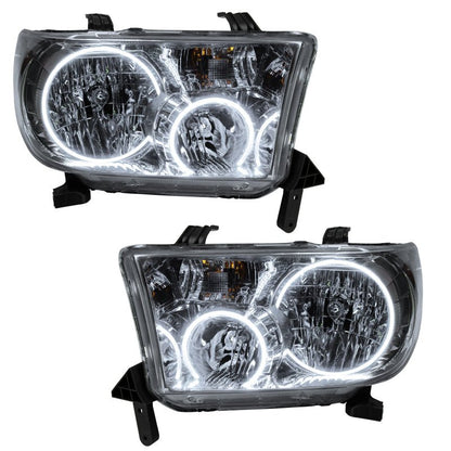 Oracle Pre - Assembled Headlights SMD White Toyota Tundra 2007 - 2013 | orl7094 - 001 - JDMuscleHeadlightsorl7094-001