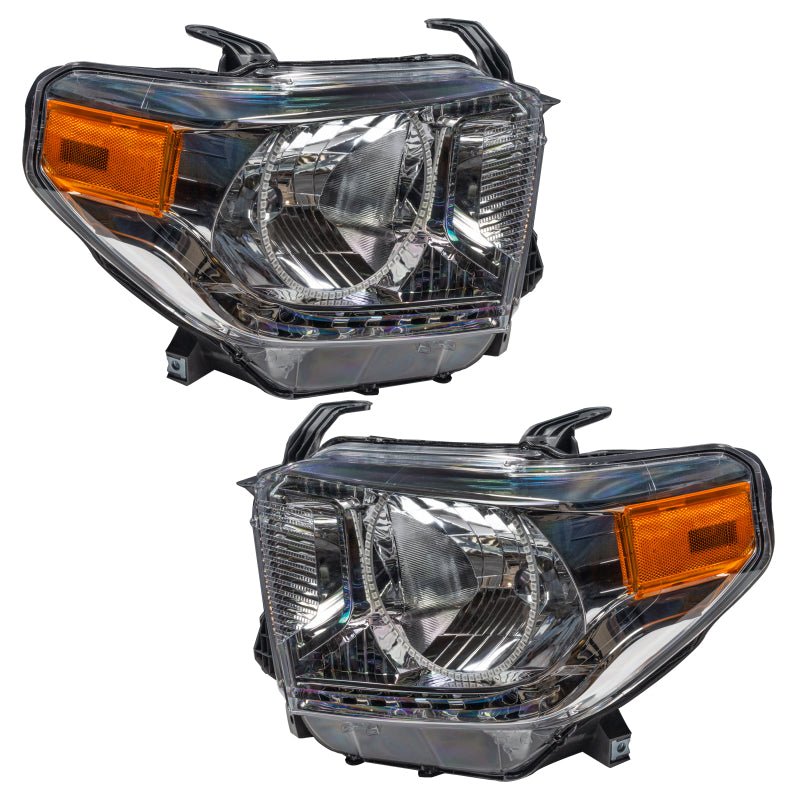 Oracle Pre - Assembled Headlights SMD White Toyota Tundra 2014 - 2017 | orl7158 - 001 - JDMuscleHeadlightsorl7158-001