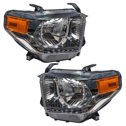 Oracle Pre - Assembled Headlights SMD White Toyota Tundra 2014 - 2017 | orl7158 - 001 - JDMuscleHeadlightsorl7158-001