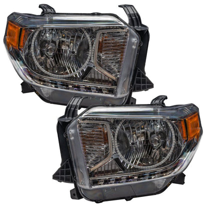Oracle Pre - Assembled Headlights SMD White Toyota Tundra 2014 - 2017 | orl7158 - 001 - JDMuscleHeadlightsorl7158-001