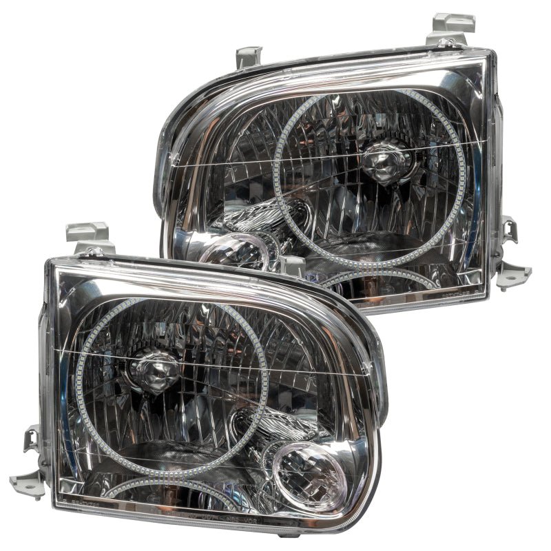 Oracle Pre - Assembled Headlights SMD White Toyota Tundra Double Cab 2005 - 2006 | orl8156 - 001 - JDMuscleHeadlightsorl8156-001