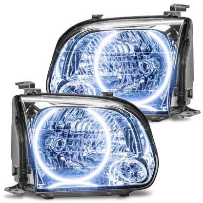 Oracle Pre - Assembled Headlights SMD White Toyota Tundra Double Cab 2005 - 2006 | orl8156 - 001 - JDMuscleHeadlightsorl8156-001