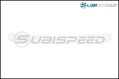 OLM CRYSTAL WHITE PEARL PAINT MATCHED REAR WINDOW ROOF VISOR / SPOILER 15-2021 Subaru WRX & STI | 15WRXRV-K1X