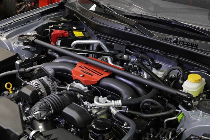Perrin 13 - 22 BRZ / 13 - 16 FRS / 17 - 21 GT86 / 2022 GR86 Front Strut Tower Bar Black | PSP - SUS - 066BK - JDMuscleStrut Tower BarsperPSP-SUS-066BK