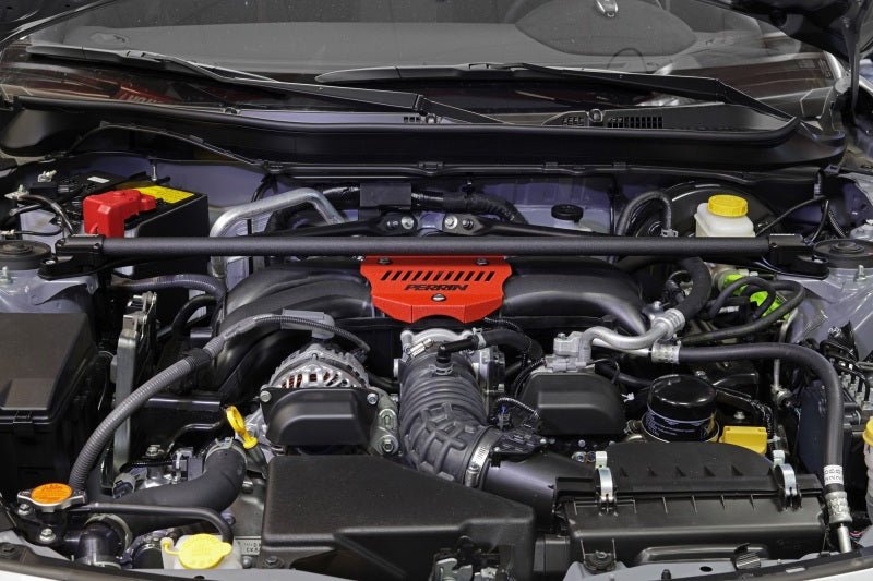 Perrin 13 - 22 BRZ / 13 - 16 FRS / 17 - 21 GT86 / 2022 GR86 Front Strut Tower Bar Black | PSP - SUS - 066BK - JDMuscleStrut Tower BarsperPSP-SUS-066BK