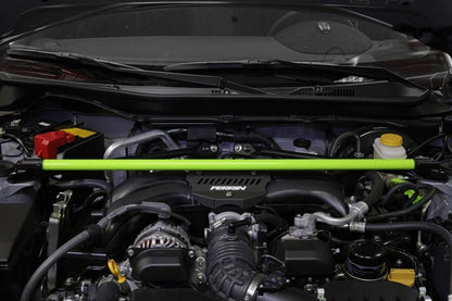 Perrin 13 - 22 BRZ / 13 - 16 FRS / 17 - 21 GT86 / 2022 GR86 Front Strut Tower Bar Neon Yellow | PSP - SUS - 066NY - JDMuscleStrut Tower BarsperPSP-SUS-066NY