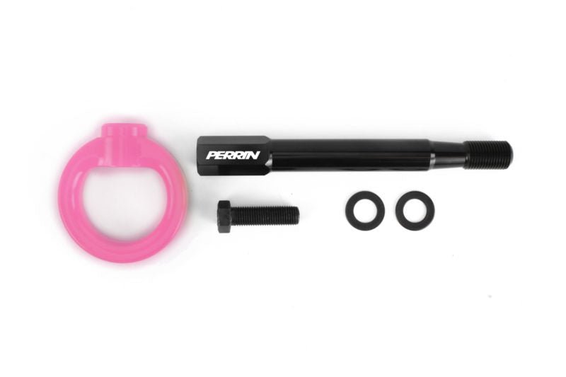 PERRIN [13 - 25 BRZ, 13 - 20 FRS/Toyota 86, 22 - 25 GR86] Rear Tow Hook Kit - Hyper Pink | PSP - BDY - 255HP - JDMuscleTow HooksperPSP-BDY-255HP