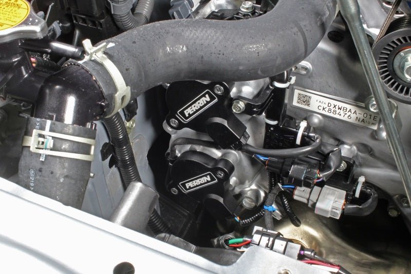 PERRIN [13 - 25 BRZ/FR - S/86 & GR86] Cam Solenoid Cover - Black | PSP - ENG - 173BK - JDMuscleCam Sensor CoversperPSP-ENG-173BK