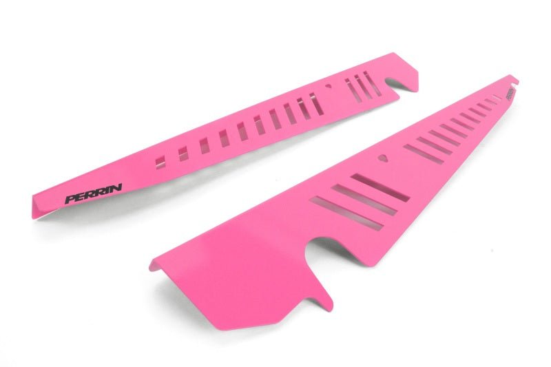 Perrin [15 - 21 WRX/STI] Fender Shroud Set - Hyper Pink | PSP - ENG - 550HP - JDMuscleFender ShroudperPSP-ENG-550HP