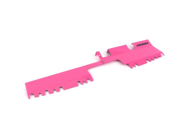 Perrin [15 - 21 WRX/STI] Radiator Shroud with OEM Intake Scoop - Hyper Pink | PSP - ENG - 512 - 4HP - JDMuscleRadiator ShroudsperPSP-ENG-512-4HP