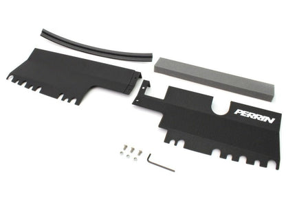 Perrin [15 - 21 WRX/STI] Radiator Shroud | Without OEM Intake Scoop - Black | PSP - ENG - 512 - 2BK - JDMuscleRadiator ShroudsperPSP-ENG-512-2BK