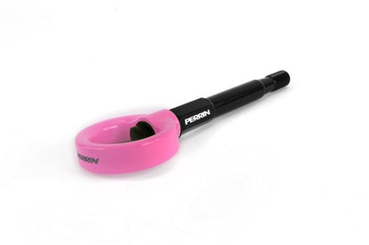 Perrin [15 - 21 WRX/STI] Rear Tow Hook Kit - Hyper Pink | PSP - BDY - 252HP - JDMuscleTow HooksperPSP-BDY-252HP