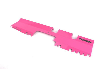 Perrin [15 - 21 WRX/STI] Without OEM Intake Scoop 2pc Radiator Shroud Hyper Pink | PSP - ENG - 512 - 2HP - JDMuscleRadiator ShroudsperPSP-ENG-512-2HP