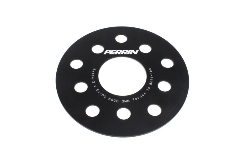 Perrin [15 - 25 WRX, 05 - 21 STI, 15 - 22 Outback, 15 - 22 Legacy, 19 - 22 Forester] 3mm Wheel Spacers Black | PSP - WHL - 103BK - JDMuscleWheel Spacers and AdaptersperPSP-WHL-103BK