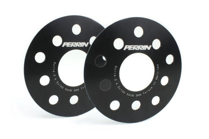 Perrin [15 - 25 WRX, 05 - 21 STI, 15 - 22 Outback, 15 - 22 Legacy, 19 - 22 Forester] 3mm Wheel Spacers Black | PSP - WHL - 103BK - JDMuscleWheel Spacers and AdaptersperPSP-WHL-103BK