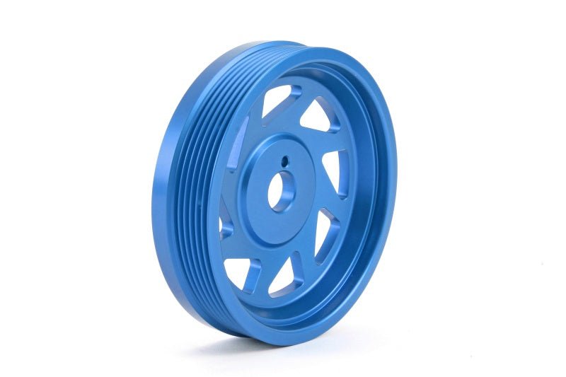 Perrin 15-25 WRX / 13-16 FR-S/ 13-23 BRZ / 22-23 GR86 / 12-24 Impreza / 13-24 Crosstrek / 13-24 Legacy Lightweight Crank Pulley - Blue | PSP-ENG-101BL - JDMusclePulleysperPSP-ENG-101BL